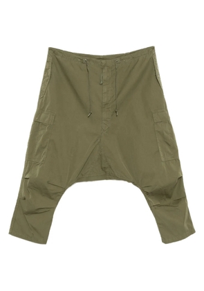 Junya Watanabe MAN drop-crotch trousers - Green