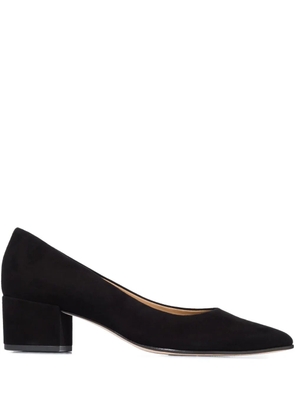 Bernardo 45mm Millie pointed-toe block-heel pumps - Black