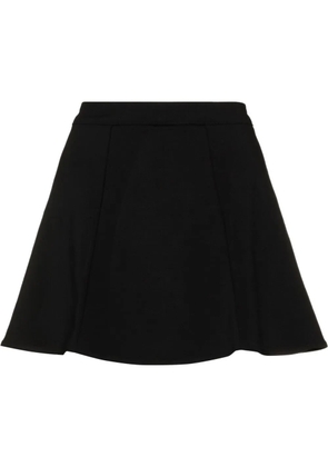 Reformation Liene A-line mini skort - Black