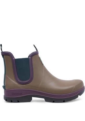 Barbour x Paul Smith loves Barbour ankle wellingtons boots - Brown