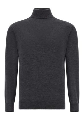 Boggi Milano high-neck sweater - Grey