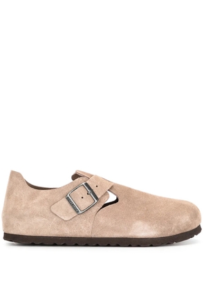 Birkenstock London suede shoes - Neutrals