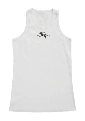 PROTOTYPES cotton tank top - White