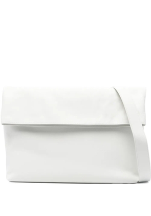 HERSKIND foldover leather shoulder bag - White