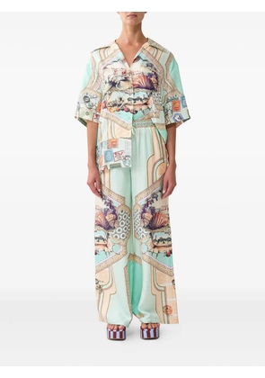 Camilla With Love From Türkiye trousers - Green