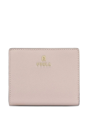 Furla Camelia logo-plaque zip wallet - Neutrals