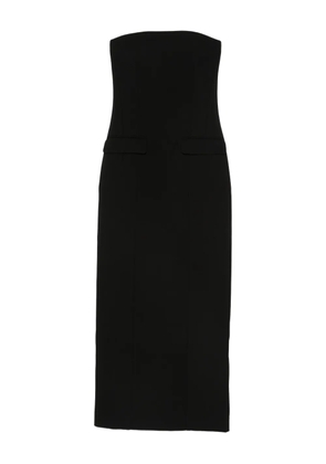 TOTEME strapless flap-pocket dress - Black