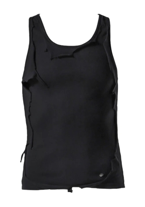 ALEXANDER DIGENOVA distressed tank top - Black