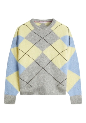 Tommy Hilfiger argyle sweater - Grey