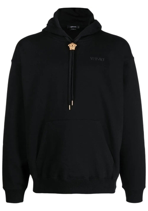 Versace La Medusa cotton hoodie - Black