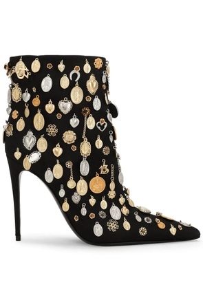 Dolce & Gabbana stiletto boots - Black