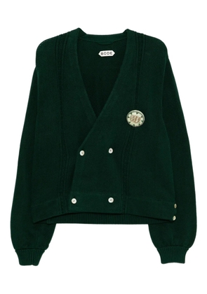 BODE double-breasted cardigan - Green