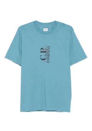 C.P. Company logo cotton T-shirt - Blue