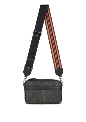 ETRO mini paisley-print camera bag - Grey