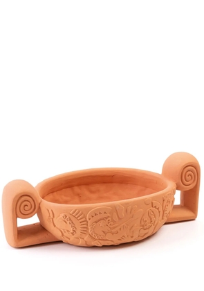 Seletti Magna Graecia Terracotta vase - Orange
