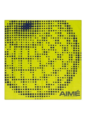 Aimé Leon Dore NEW BALANCE geo-print bandana - Green