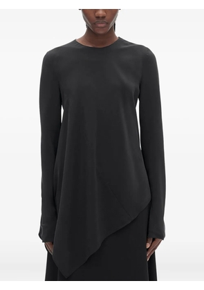 Ann Demeulemeester Deana asymmetric top - Black