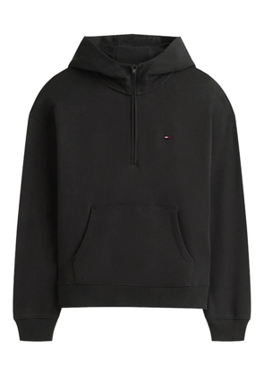 Tommy Jeans half-zip hoodie - Black