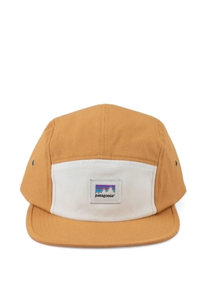 Patagonia logo-patch hat - Yellow