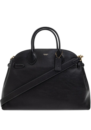 Coach Empire leather top-handle tote bag - Black