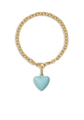 Roxanne Assoulin The Mini Puffy heart-charm bracelet - Gold