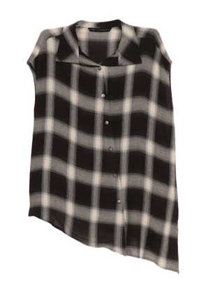 Forme D'expression reclined shirt - Brown