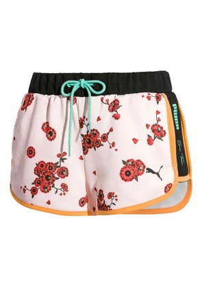 PUMA floral-pattern shorts - Neutrals