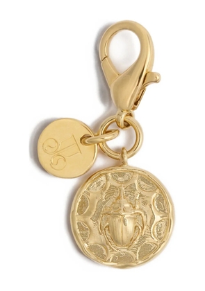 La DoubleJ Winged Scarab charm - Gold
