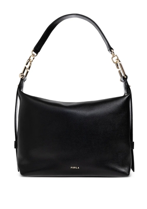 Furla small Tonie leather tote bag - Black