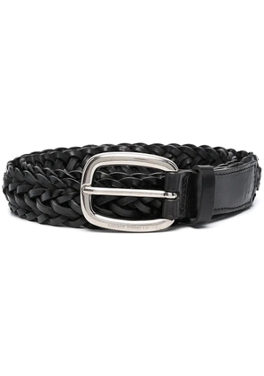 Golden Goose Houston braided belt - Black