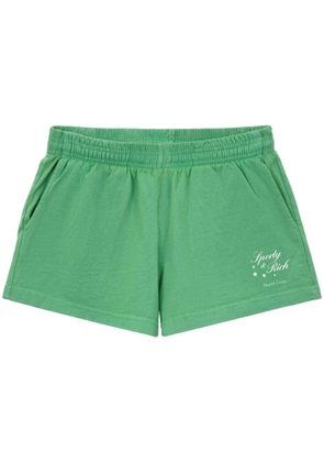 Sporty & Rich Stars Health Crew Disco shorts - Green