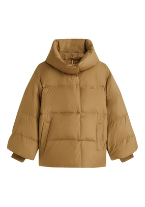 Tommy Hilfiger hooded padded jacket - Brown