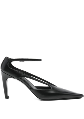 TOTEME pointed-toe leather pumps - Black