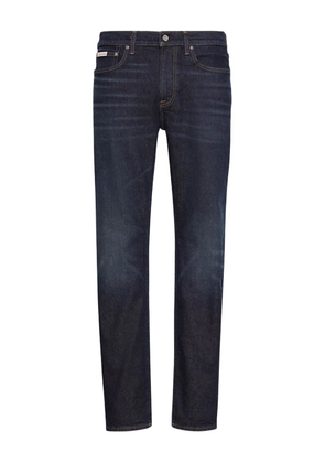 Calvin Klein logo-patch jeans - Blue