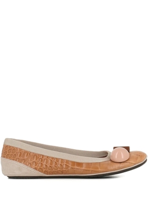 Dove Nuotano Gli Squali Becky ballerina shoes - Neutrals