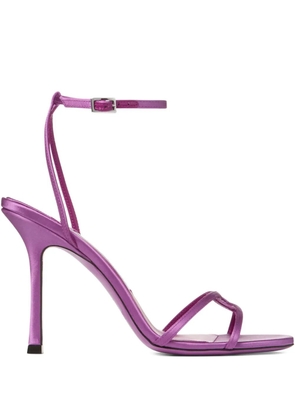 Jimmy Choo Leo 100 sandals - Purple