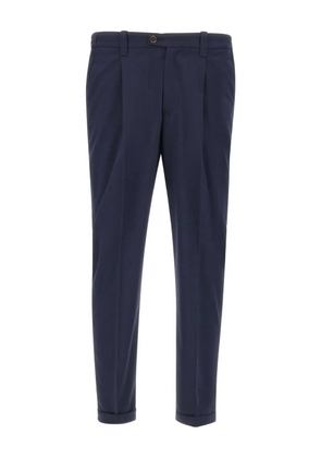 DEVORE pleated trousers - Blue