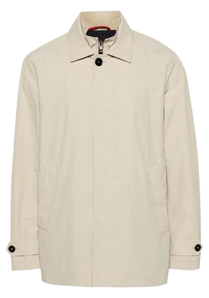 Fay Morning layered coat - Neutrals