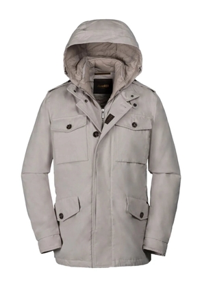 Moorer Isacco hooded jacket - Neutrals