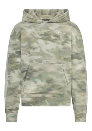 AMIRI bones oversize camouflage hoodie - Green