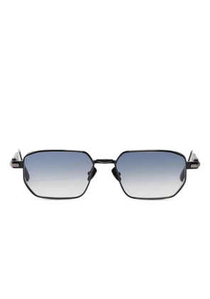 John Dalia Miles geometric-frame sunglasses - Black