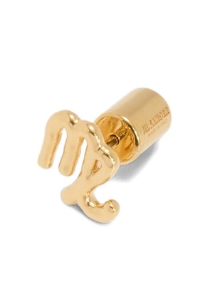 Jil Sander Zodiac sign single earring - Gold