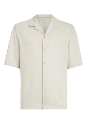 Brunello Cucinelli short-sleeve shirt - Neutrals