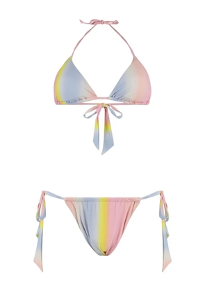 Anjuna tie-detail bikini - Pink