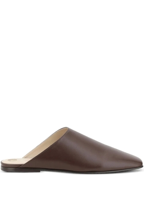 Loro Piana City mules - Brown