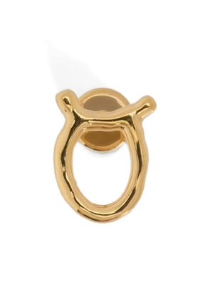 Jil Sander Zodiac sign single earring - Gold
