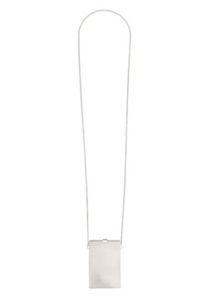 AMBUSH hard case necklace - Silver