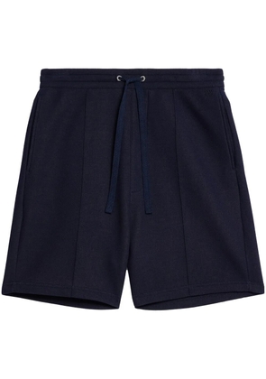 AMI Paris Ami de Coeur track shorts - Blue