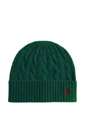Polo Ralph Lauren cable-knit beanie - Green