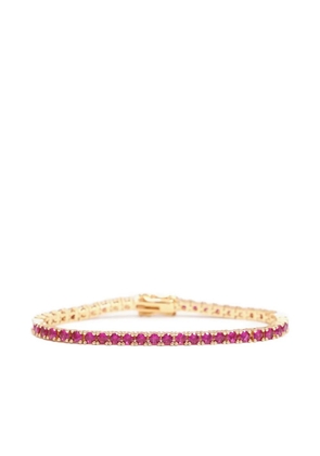 Izabel Display crystal-embellished bracelet - Pink